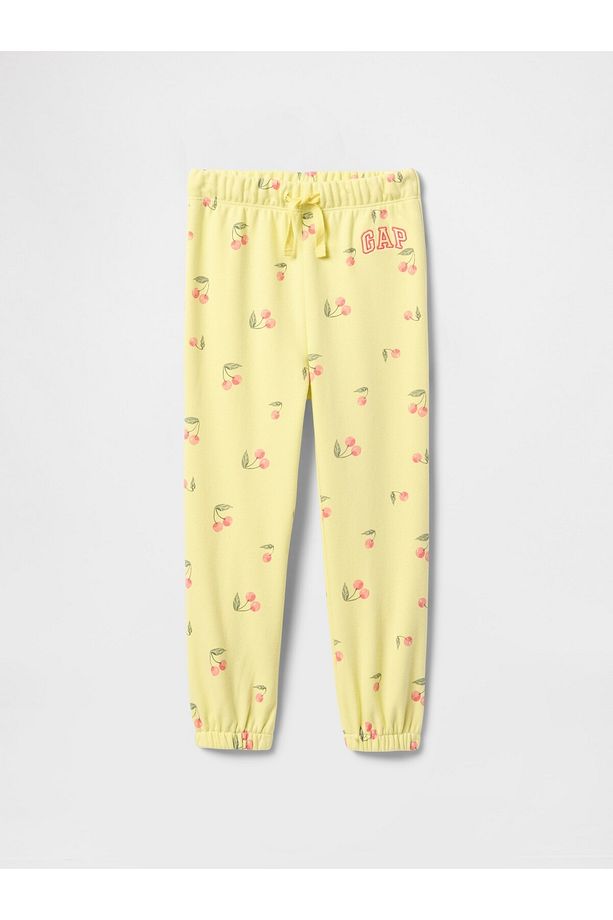 Kız Bebek Sarı Gap Logo Pull-On Jogger Eşofman Altı - 1