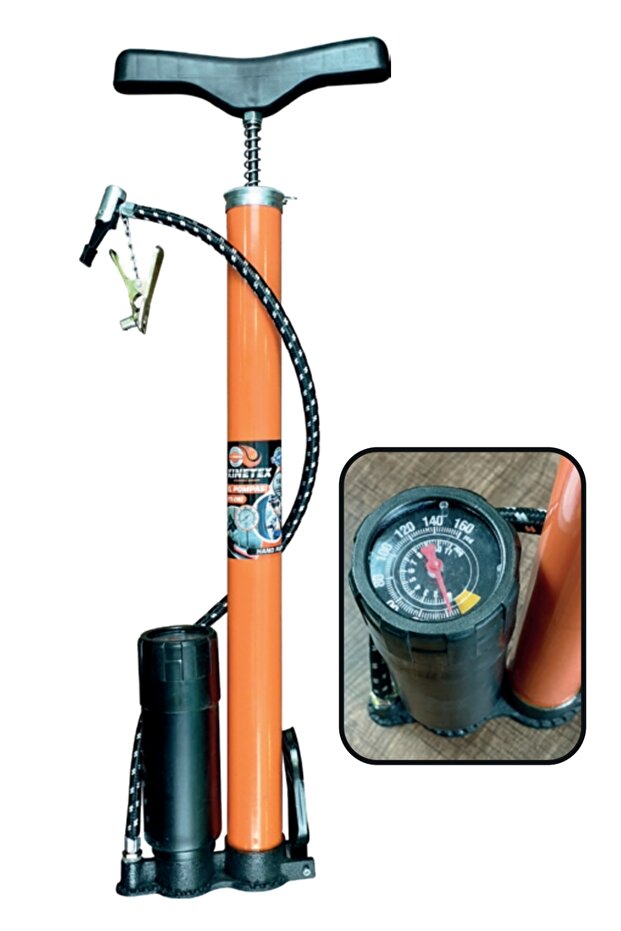 Air Pump Watch Hand Pump Ktx-092 Quality Tyre Inflator Pump