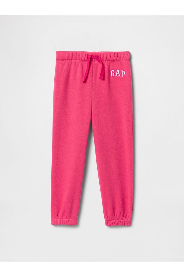 Kız Bebek Pembe Gap Logo Pull-On Jogger Eşofman Altı - 1