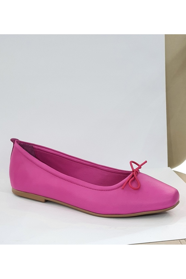 GENUINE LEATHER FLUFFY SHOES