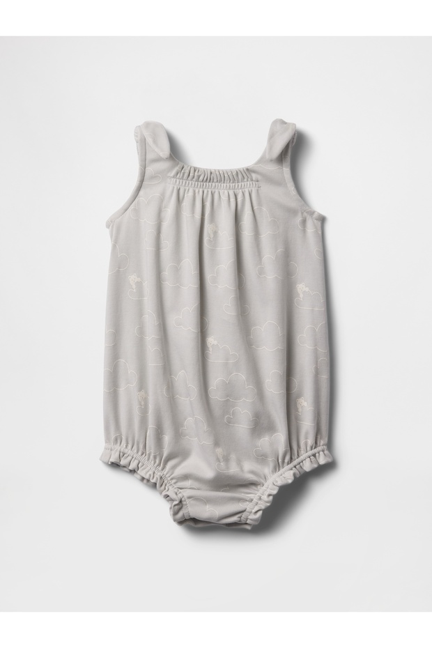 Bebek Gri Supima® Bubble Tulum - 3