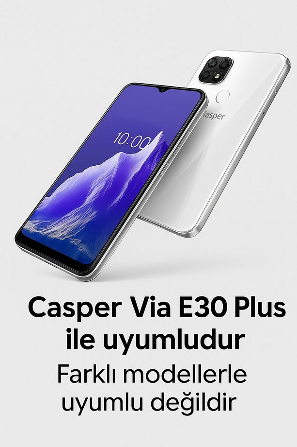 Via E30 Plus Siyah Silikon Kılıf Çiziklere ve Darbelere Karşı Koruma - 4