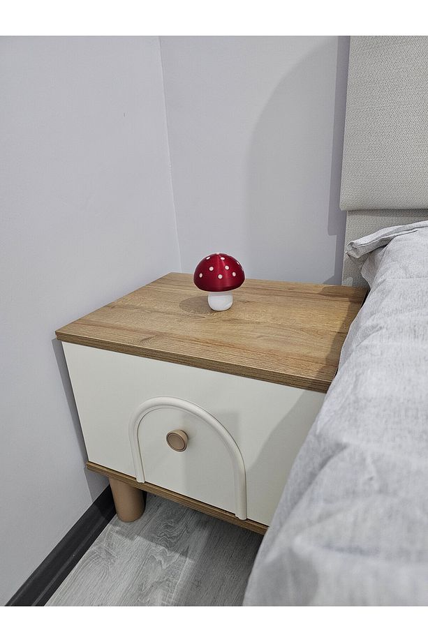GlowShroom™ - Fosforlu LED Mantar Gece Lambası (Push Butonlu, 3 Renk Seçeneği - 3