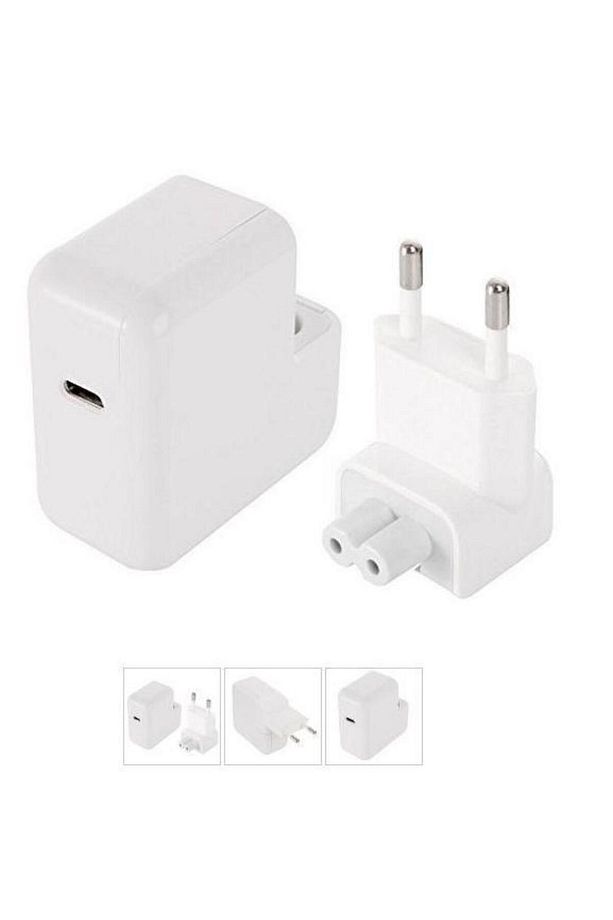 Macbook iPhone iPad ile Uyumlu 29W Usb Type C 14.5V 2A 16V 2.25A Şarj Aleti - 4