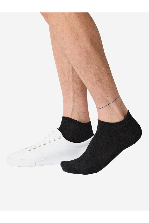 Sneakersocken Baumwolle Basic Unifarben - 4