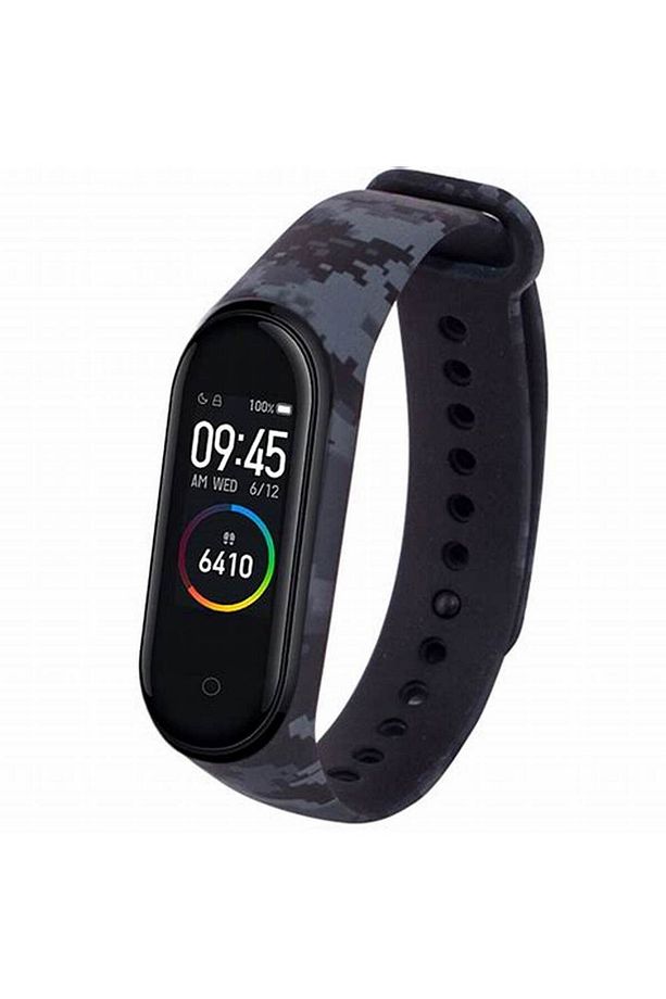 Mi Band 3 4 ile Uyumlu Kamuflaj Kordon 3'lü Set - 3
