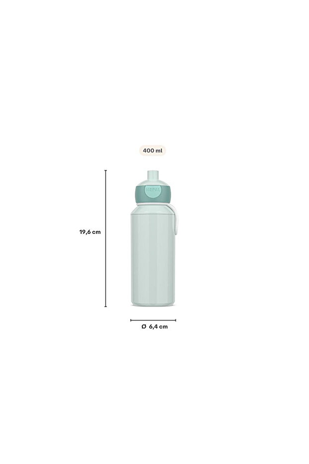 Drinking Bottle Pop Up Campus İçecek Şişesi 400 Ml - Cool pink - 3