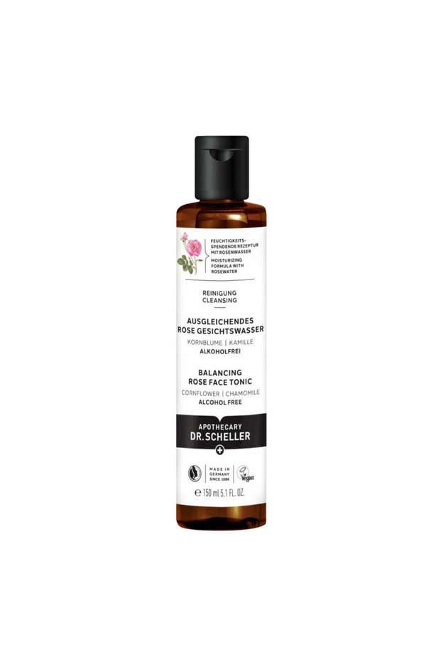 Balancing tonic lotion with rose, Dr. Scheller, 150 ml