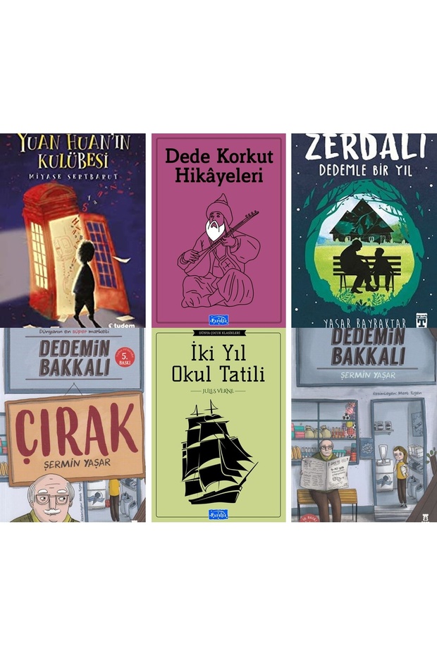 PARILTI YAYINLARI İKİ YIL OKUL TATİL DEDE KORKUT HİKAYELERİ ZERDALİ DEDEMLE BİR YIL