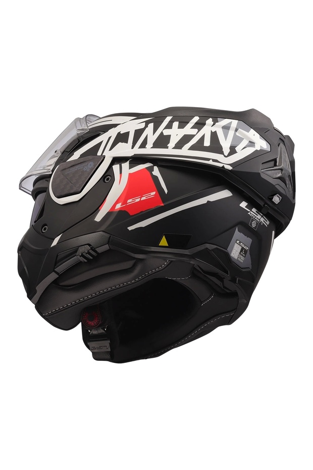 ADVANT 2 TAPE MAT SİYAH KASK - 4