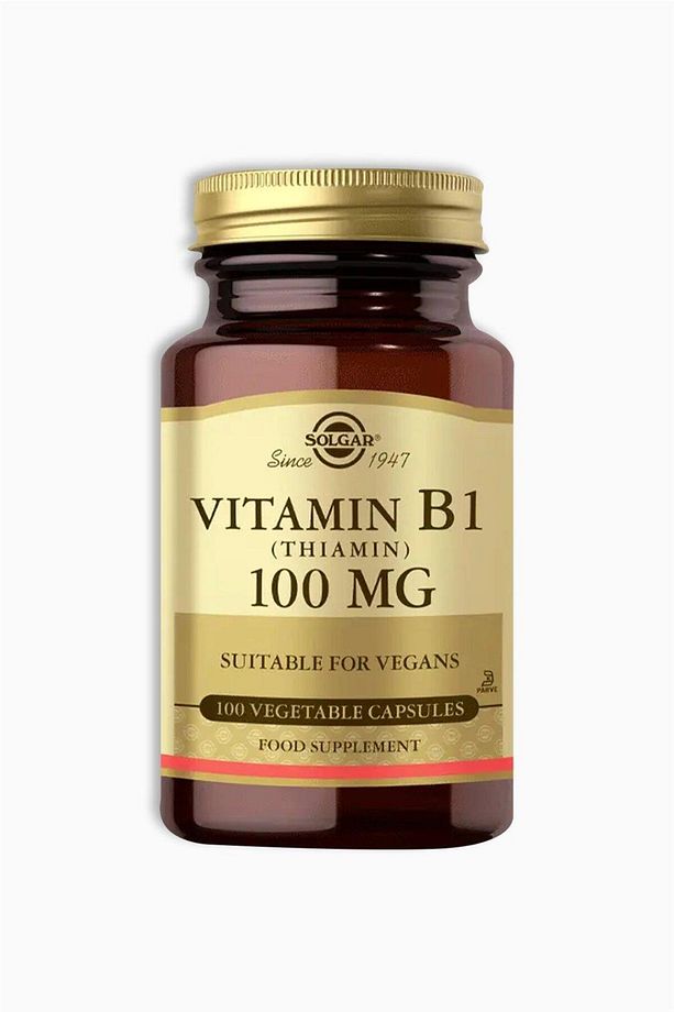 Vitamin B1 (THİAMİN) 100 Mg 100 Bitkisel Kapsül - 1