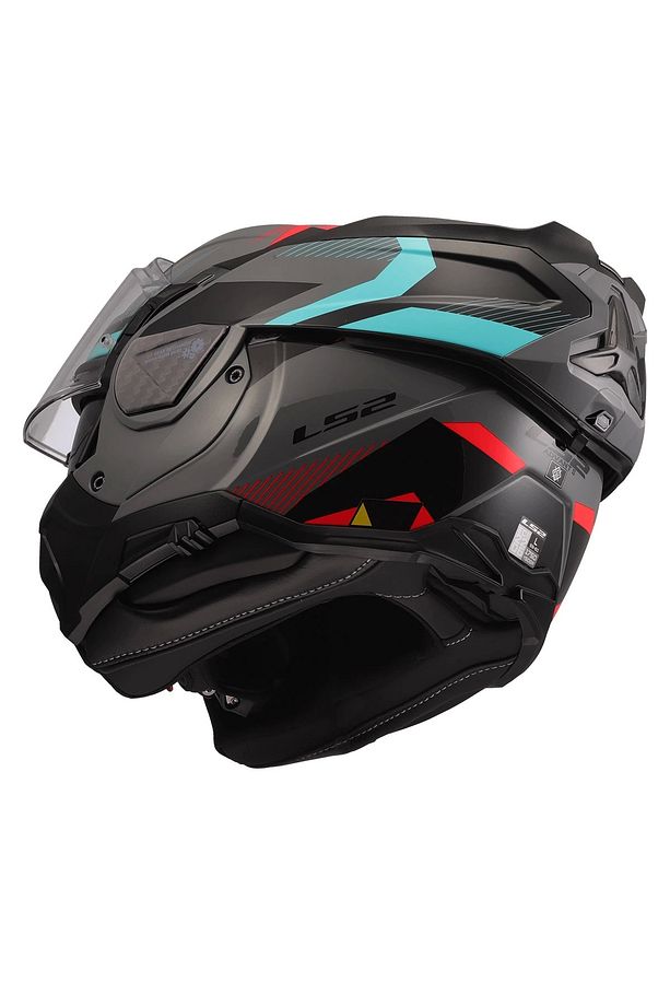 Advant 2 Trıple Gri-kırmızı-siyah- Kask - 5