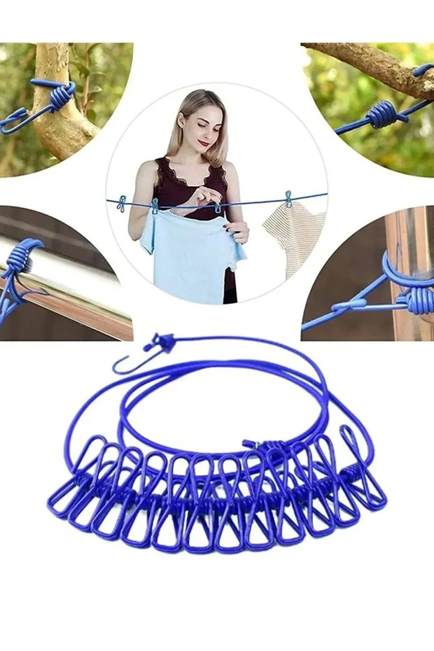 🧺 MANDALLI ÇAMAŞIR İPİ - 3