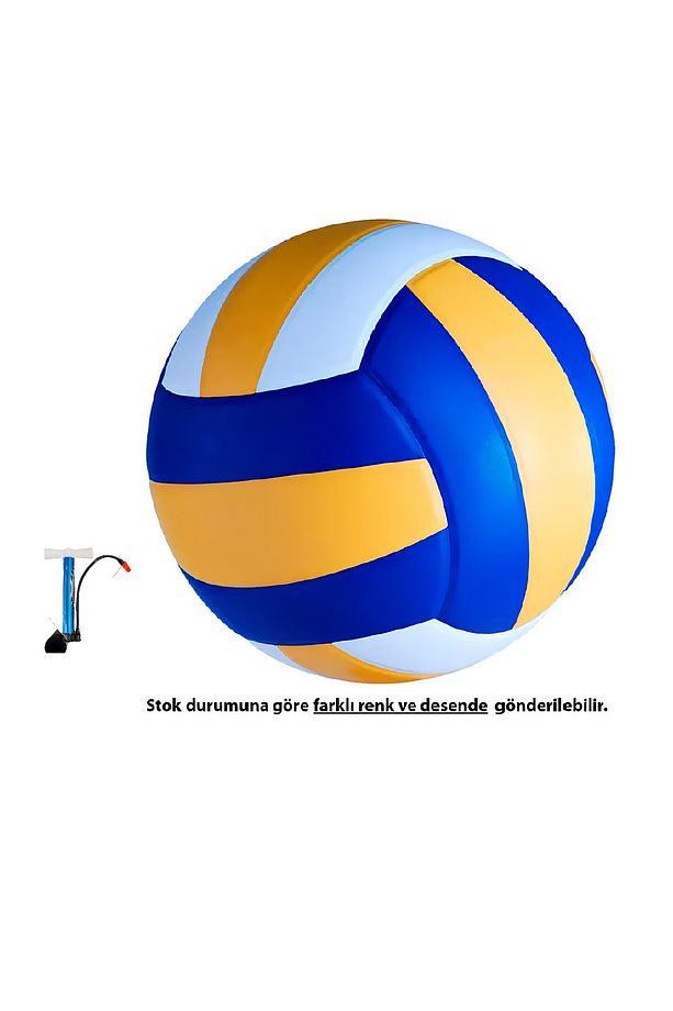 5 Numara Voleybol Topu + Pompa - 2