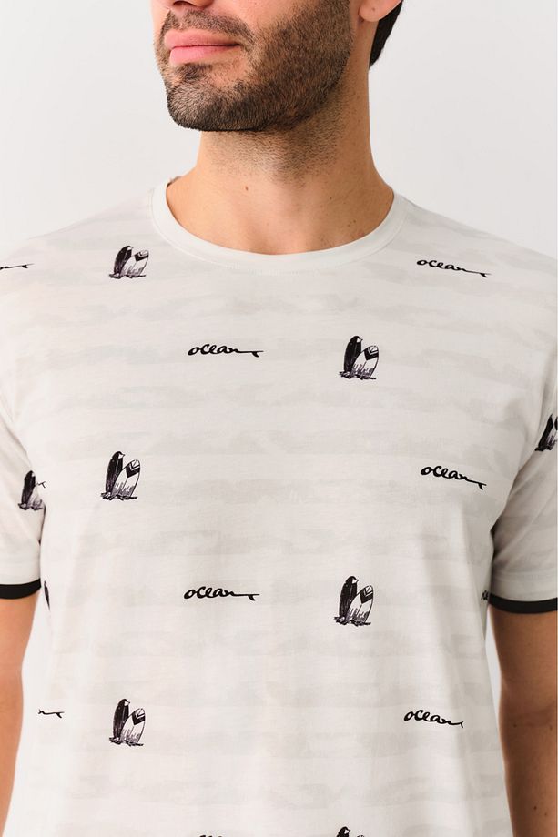 Willy Erkek Şort Pijama Takımı - 3