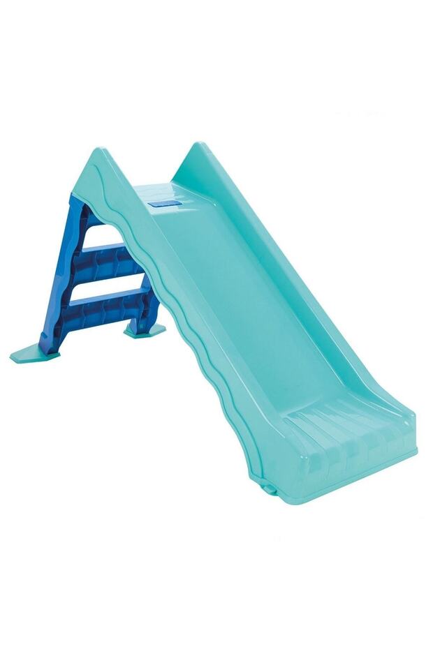 Foldable Wavy Water Slide Blue - 1