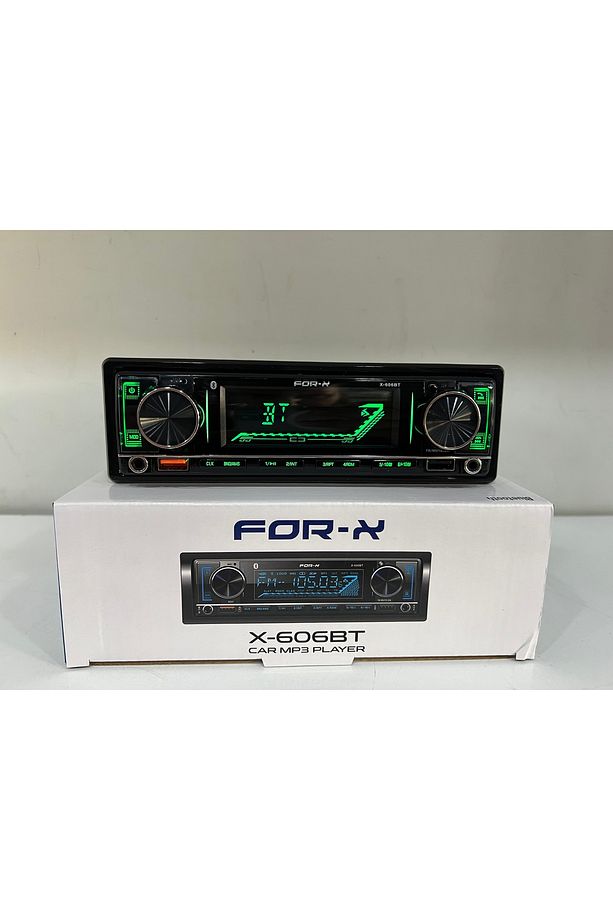 X-606BT ÇİFT USB 3 AMFİ ÇIKIŞLI OTO TEYP - 6