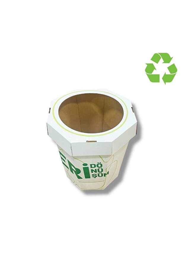 Karton Çöp Kutusu - 3