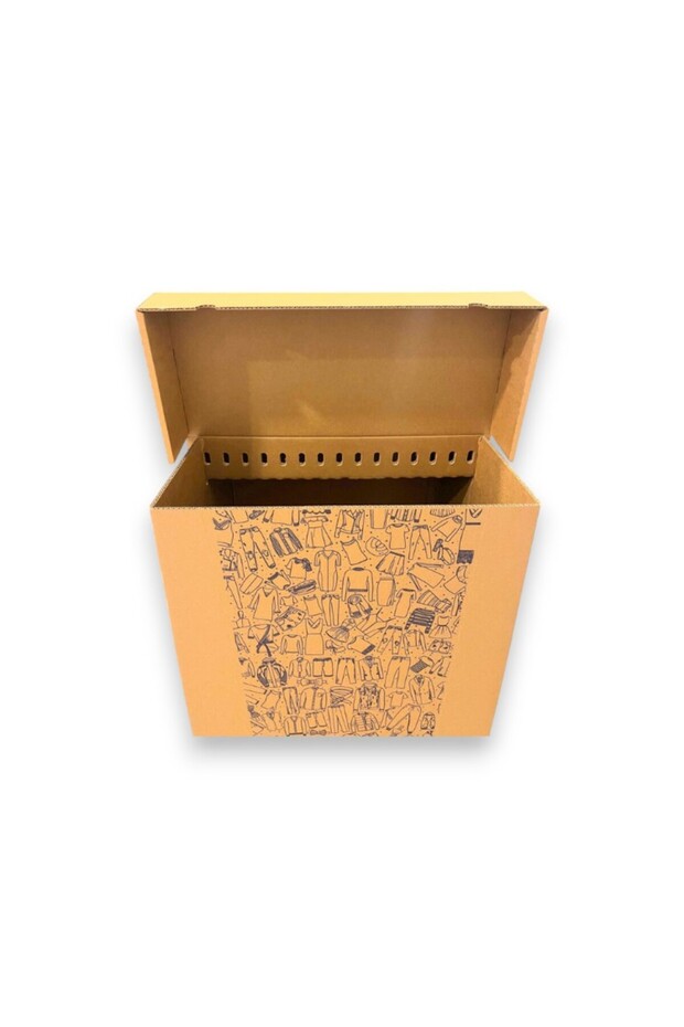 Kendinden Askılı Elbise Kutusu 57x52x150cm 1 Adet - 4