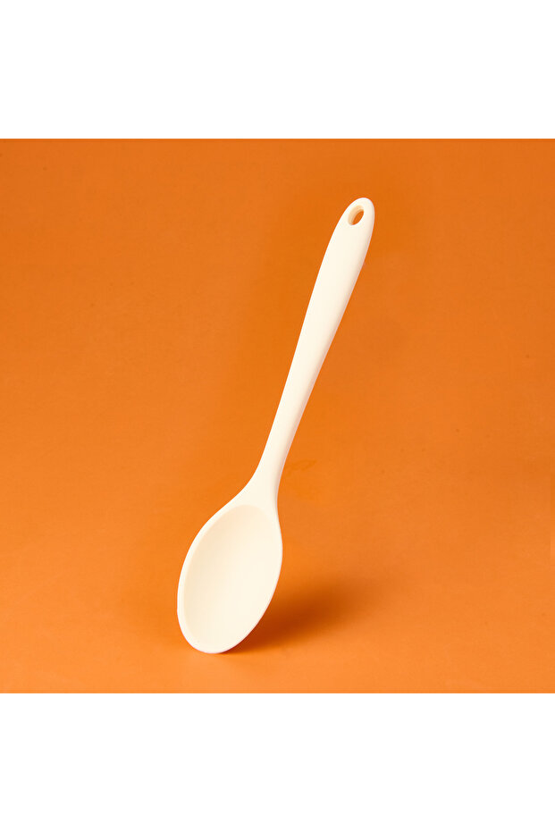 Silikon Kaşık - Krem - 1