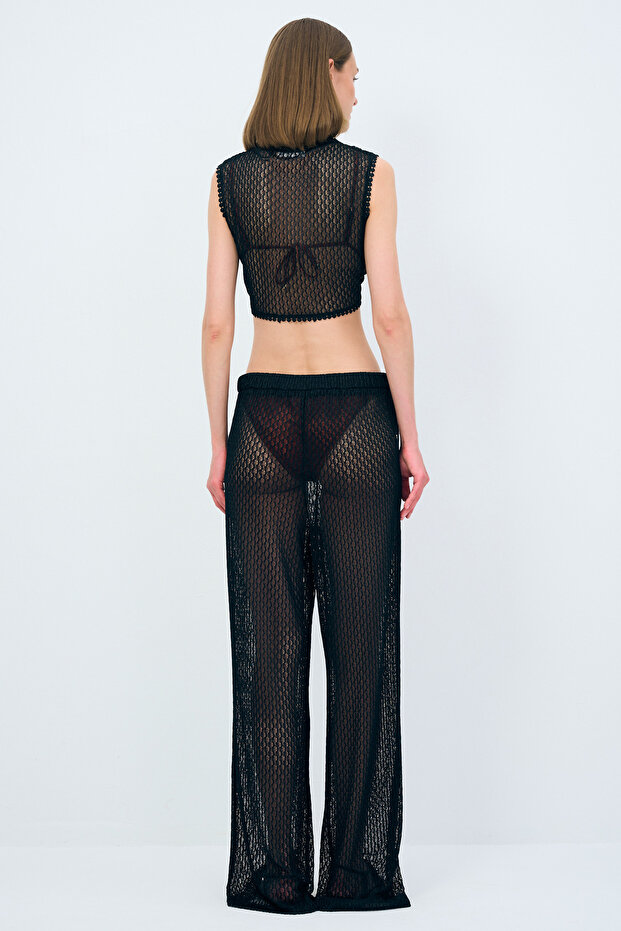 Dantel Beach Bluz - 5