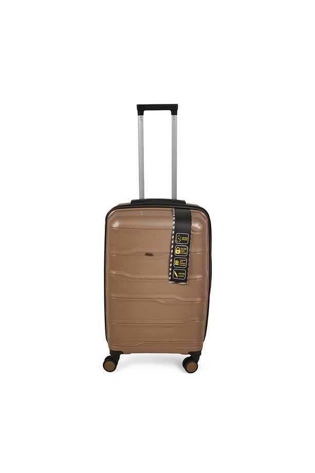 AVVIO PP Orta Boy Valiz - Altın - 68x37x27 cm - 1