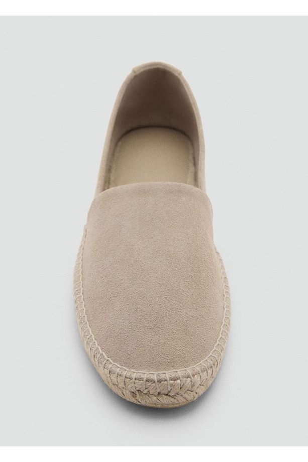 Jüt süet deri espadril - 4