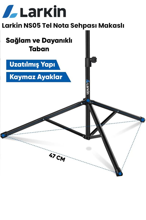 NS05 Tel Nota Sehpası Makaslı (Taşıma Çantalı) - 6