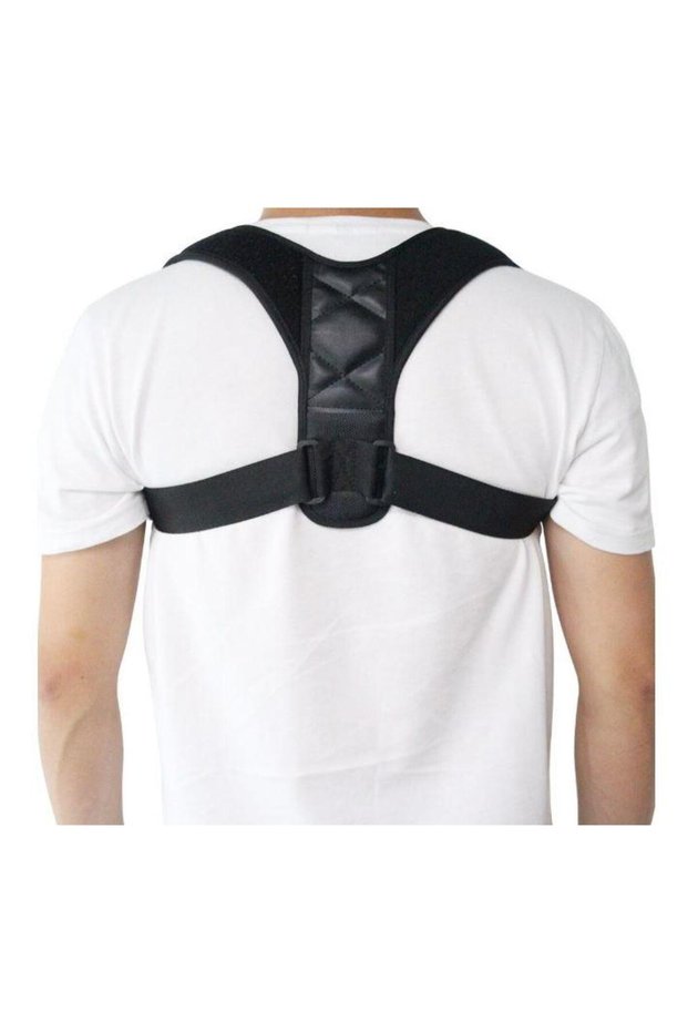 Reflection Vision Posture Corrector Harness, Size M Black, Adjustable Back and Shoulder Support