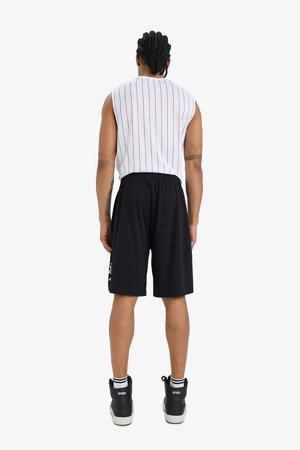 DeFactoFit Hızlı Kuruyan Standart Fit Sporcu Kısa Paça Ağır Kumaş Şort C1840AX25HS - 7