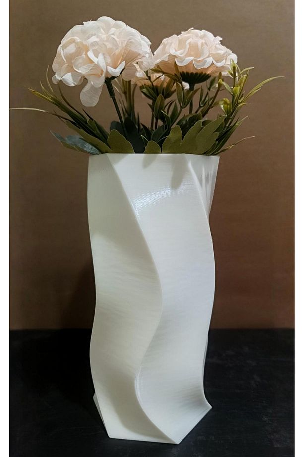 Altıgen Vazo (20 cm) - 1