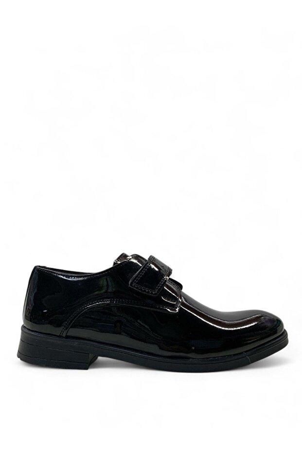 3020 Young Black Patent Leather Classic Shoes