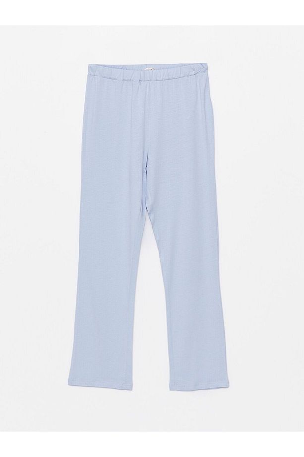 Gömlek Yaka Düz Uzun Kollu Hamile Pijama Takımı - 8