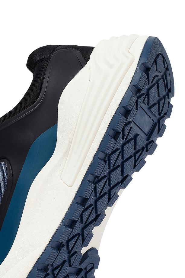 ACBC x Derimod Erkek Lacivert Bağcıklı Kalın Tabanlı Kumaş Sneaker 25SFD78026F - 8