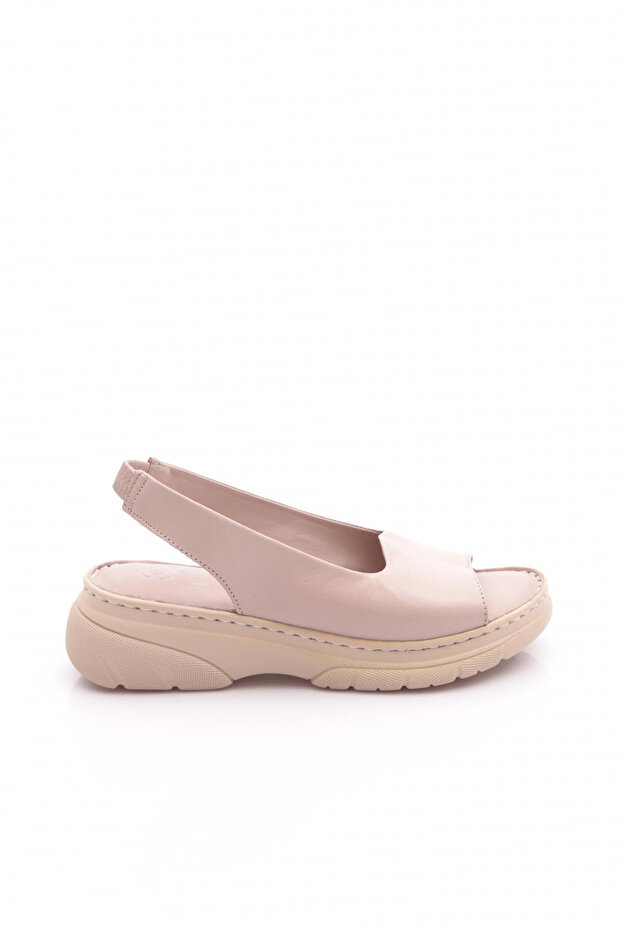 016 Women's Rubber Detailed Sandals
