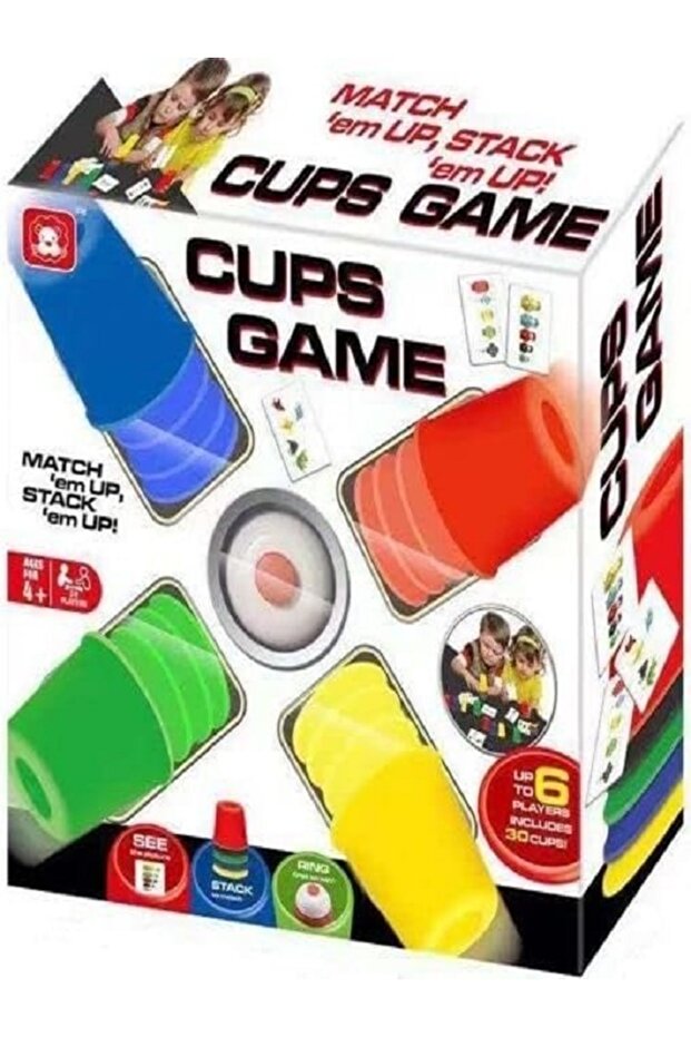 مجموعة ألعاب تكديس الأكواب السريعة للأطفال - 2