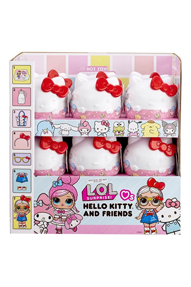 LOL Surprise Loves Hello Kitty & Friends Tots assorted