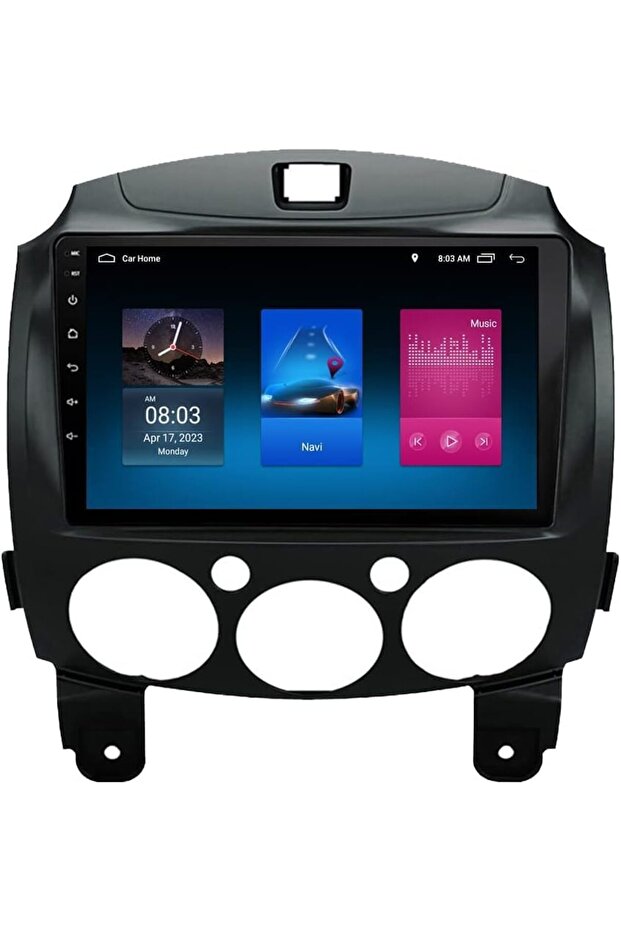 Android Car Stereo for Mazda 2 2007-2014 2+32Gb With AHD Camera
