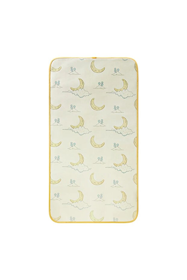 Moon Yellow Cooling Silk Sleeping Mat 60X40X1 cm