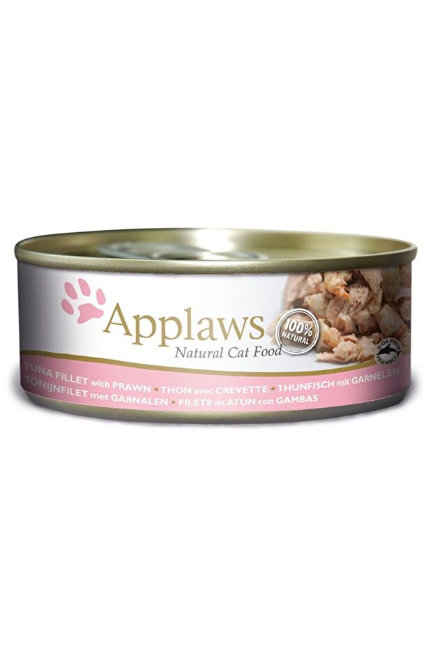 Cat Tuna With Prawn 156g Can .