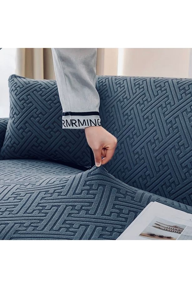 Koltuk Kılıfı Koltuk Örtüsü 3kişilik Koltuk Için 1 Adet Likrali Yüksek Kaliteli - 2