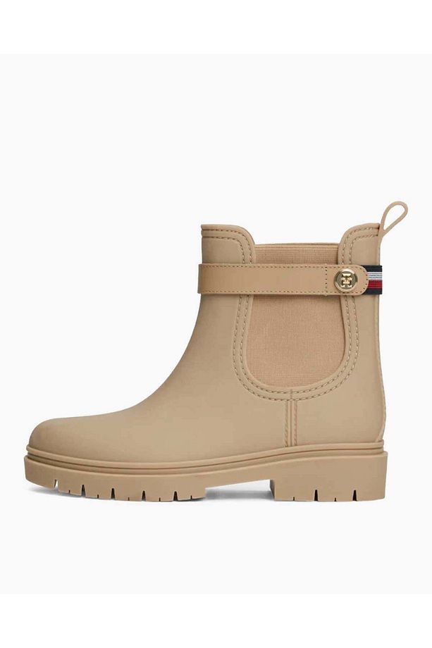 Stud Rubberised Nautical Rainboot - 6