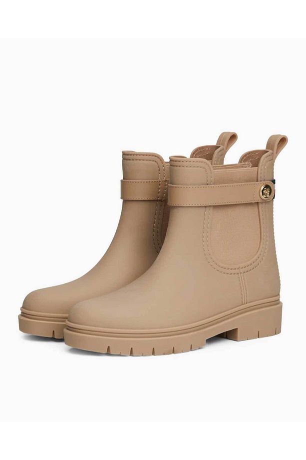 Stud Rubberised Nautical Rainboot - 5
