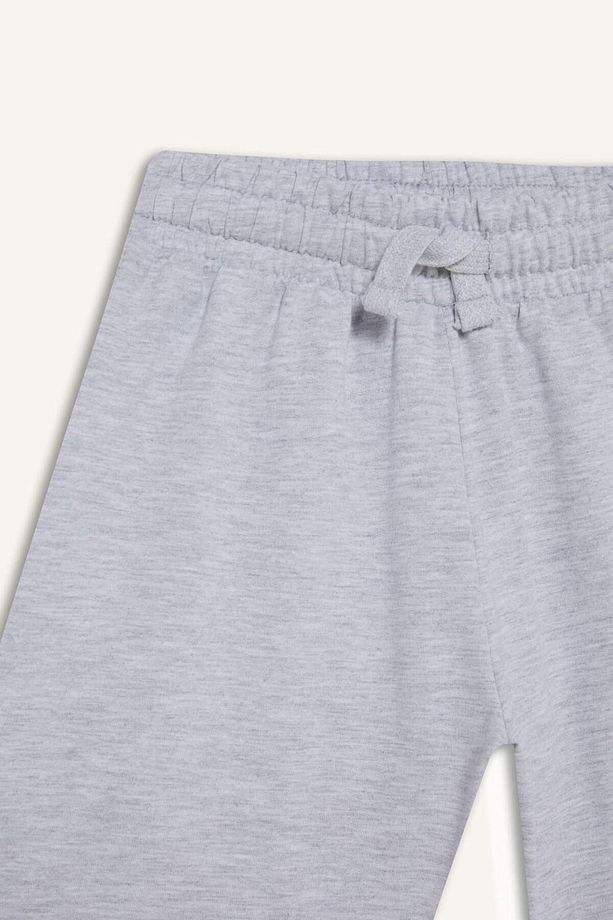 Kız Çocuk Relax Fit Beli Lastikli Basic Düz Şort D9058A825HS - 2
