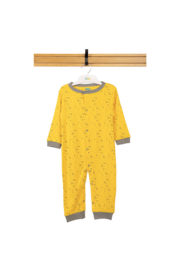 100% Cotton Printed Long Sleeves Jumpsuit/Romper/Sleepsuit for babies