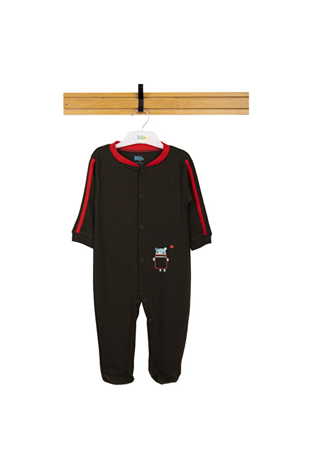 100% Cotton Printed Long Sleeves Jumpsuit/Romper/Sleepsuit for babies