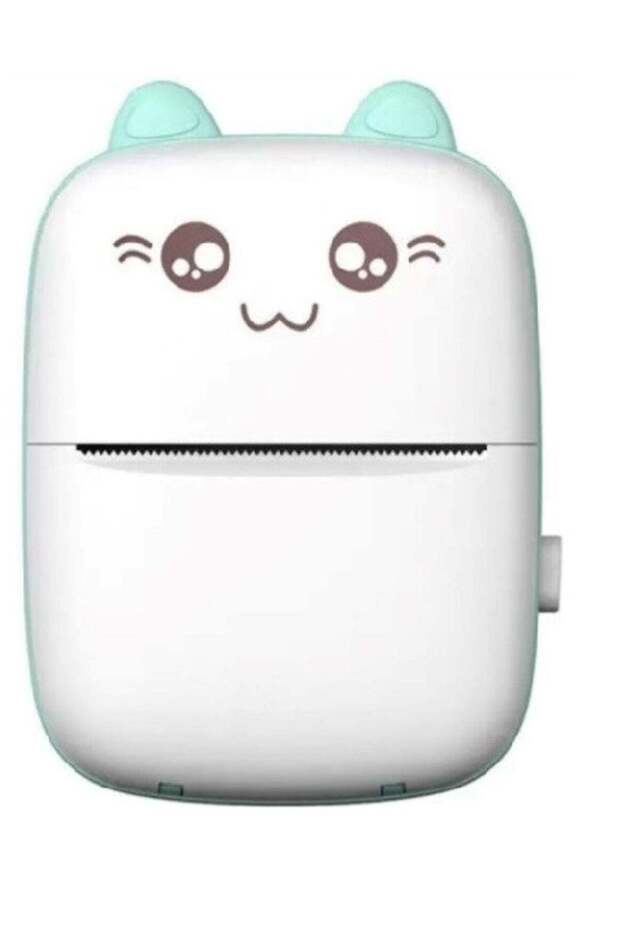 Cute Portable Thermal Mini Printer Blue