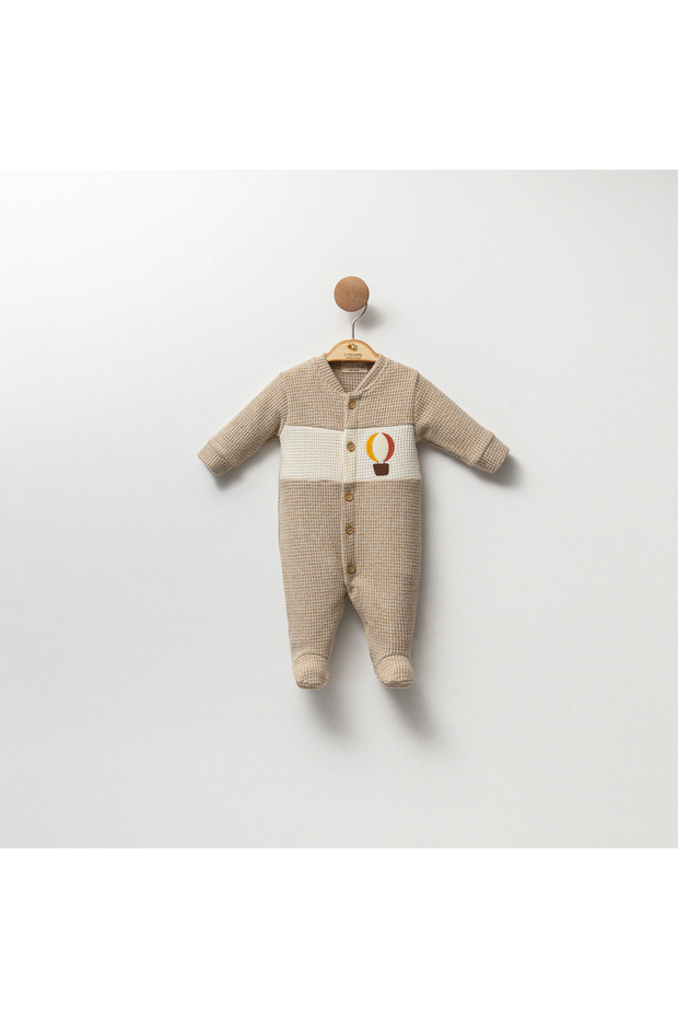 Bebek Balon Nakışlı Tulum - 1