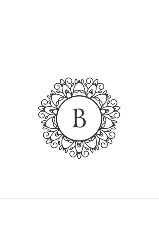 Stylish Floral Winter Themed Sticker Henna Engagement Wedding 3X3Cm Custom Sticker / 50Pcs Sticker