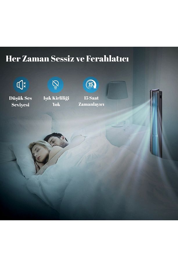 DLC KULE TİPİ VANTİLATÖR 75W KUMANDALI - 6